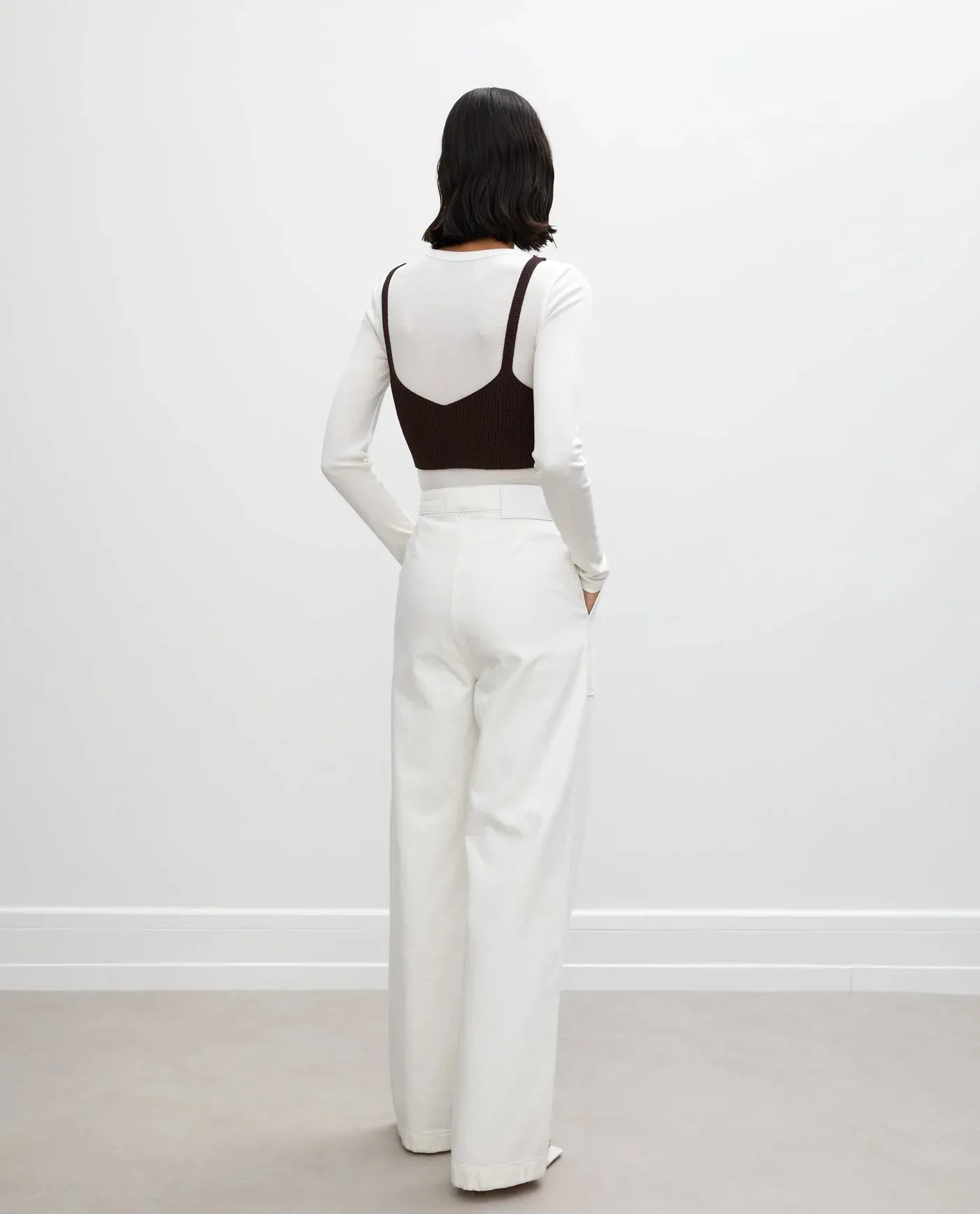 BARBARA TOP - BROWN