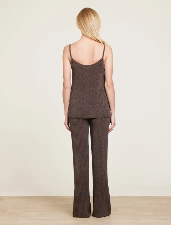 Barefoot Dreams Ribbed Lounge Pants - Java