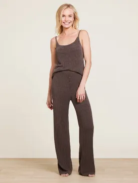 Barefoot Dreams Ribbed Lounge Pants - Java