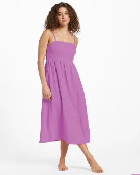 Billabong Off The Coast Dress-Lush Lilac