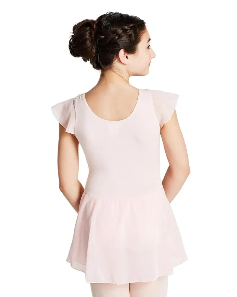Capezio Flutter Sleeve Ballet Dress - 11305C Girls