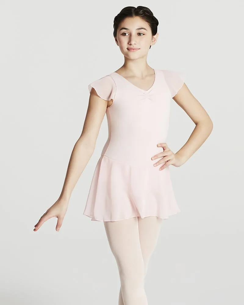 Capezio Flutter Sleeve Ballet Dress - 11305C Girls