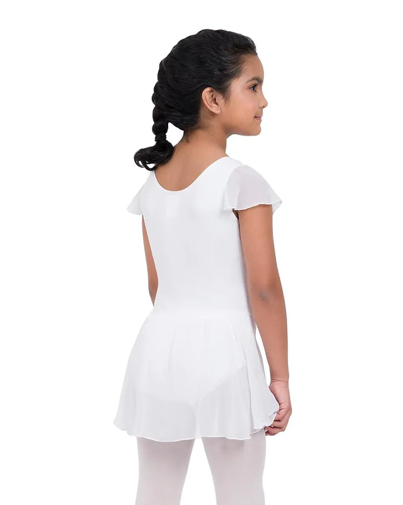 Capezio Flutter Sleeve Ballet Dress - 11305C Girls