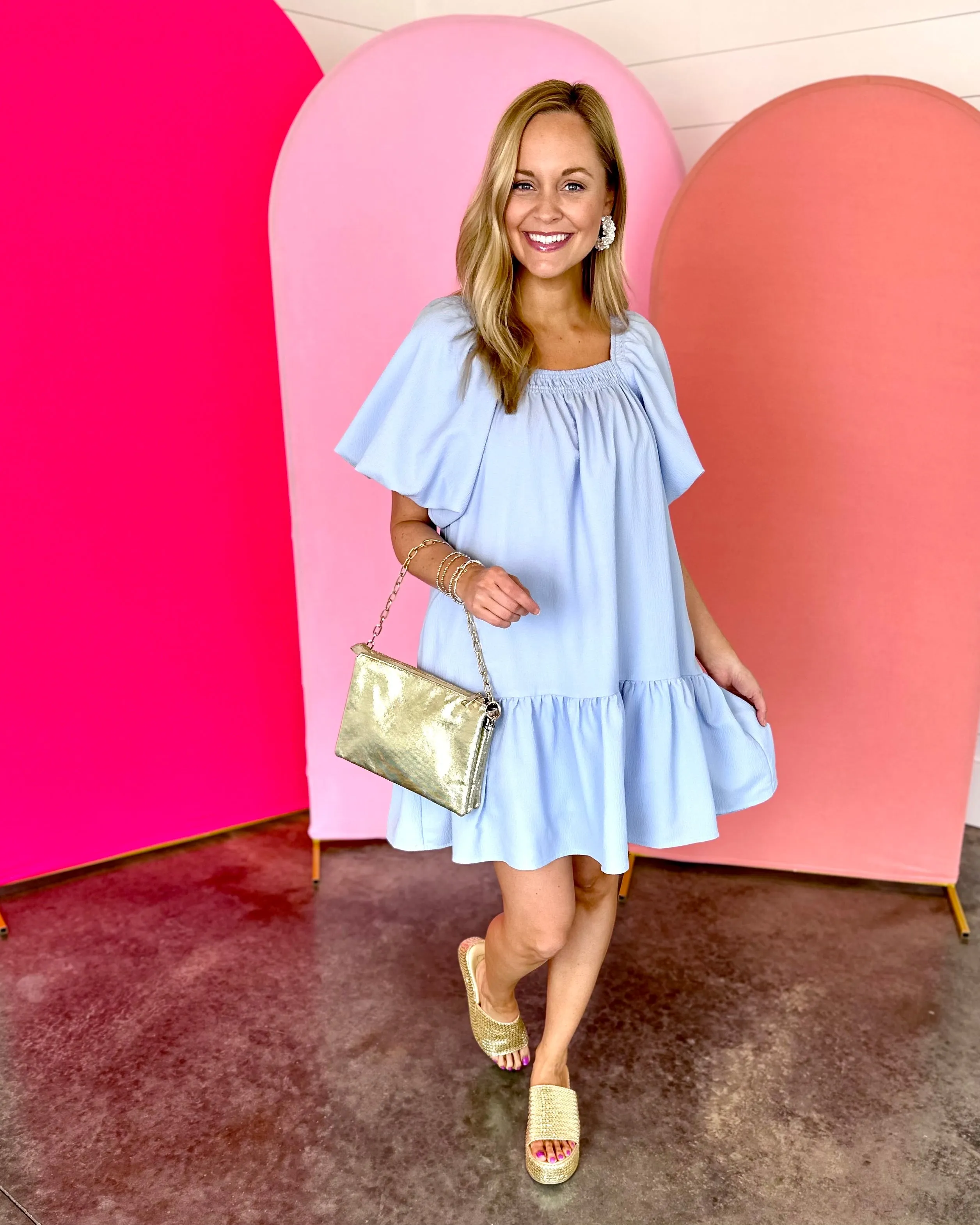 Catching My Breath Blue Dress