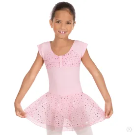 Eurotard Sequined Short Sleeve Dress