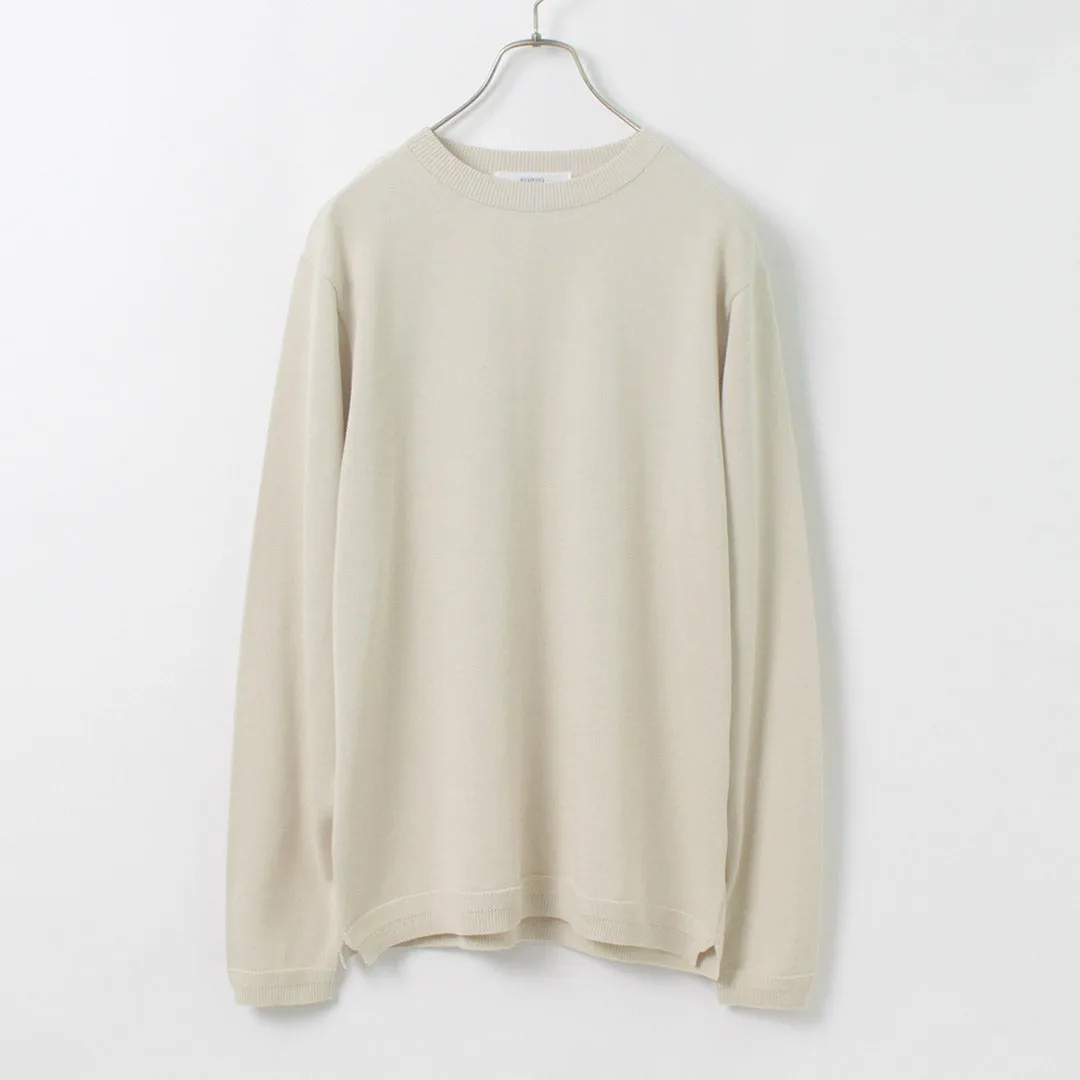 FUJITO / Long Sleeve Knit T-Shirt