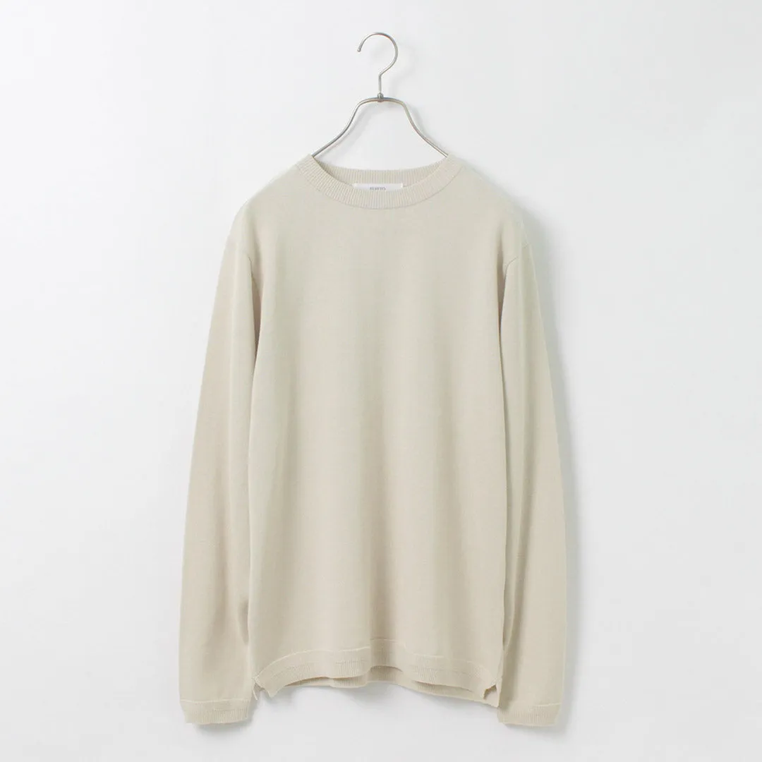 FUJITO / Long Sleeve Knit T-Shirt