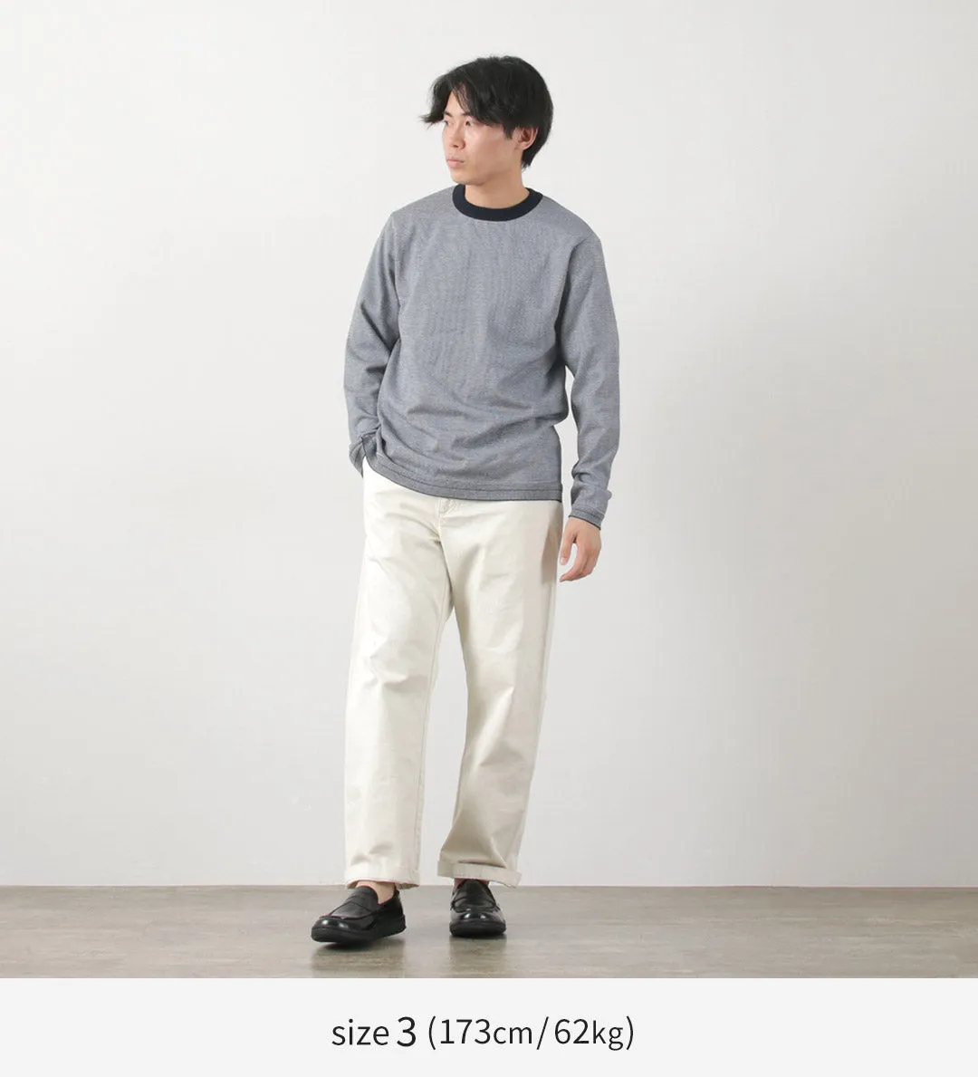 FUJITO / Long Sleeve Knit T-Shirt