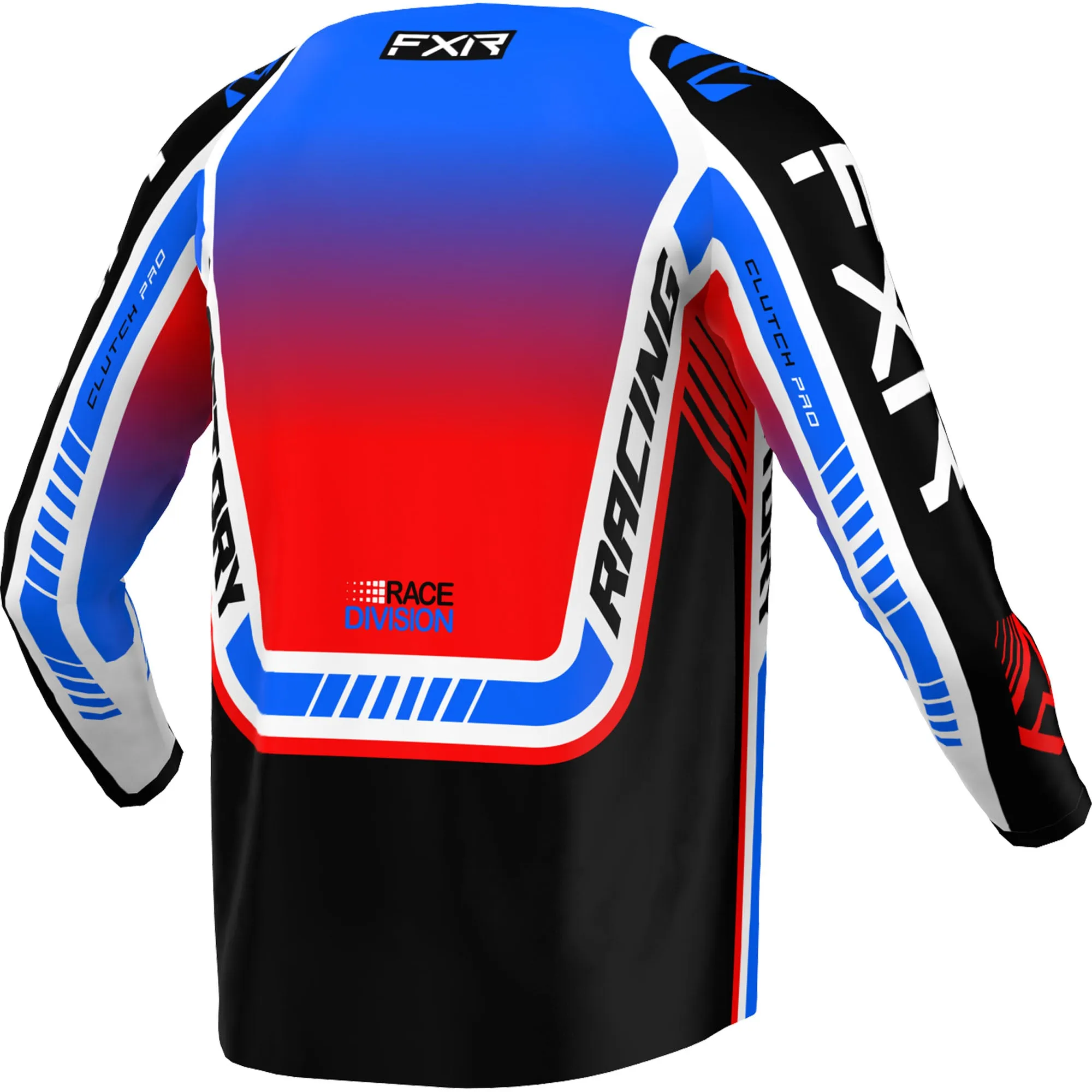 FXR Clutch Pro MX Offroad Jersey Blue/Red/White
