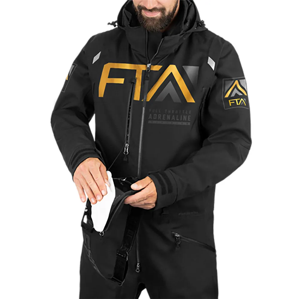 FXR FLO - F.A.S.T. Snowmobile Monosuit Black/Gold