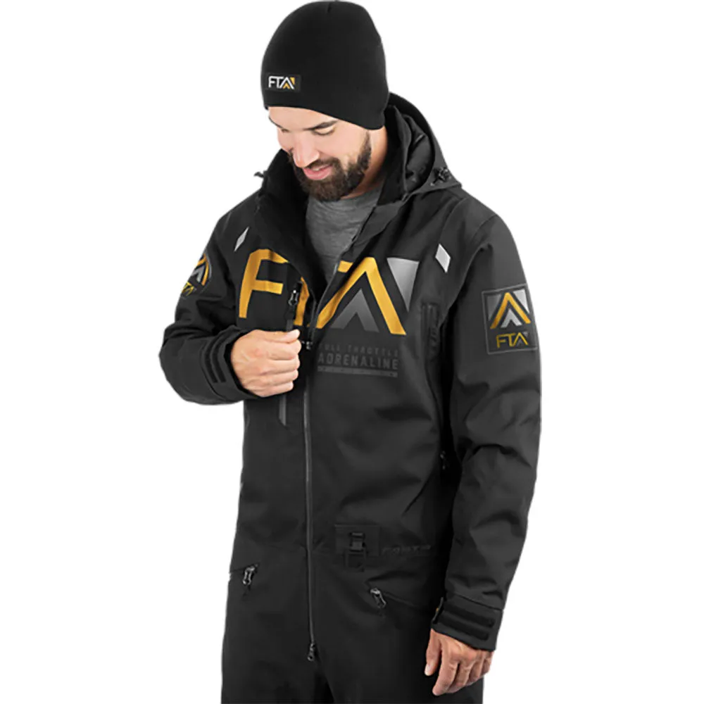 FXR FLO - F.A.S.T. Snowmobile Monosuit Black/Gold