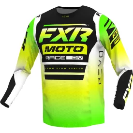 FXR Revo Comp MX Offroad Jersey Glowstick Yellow