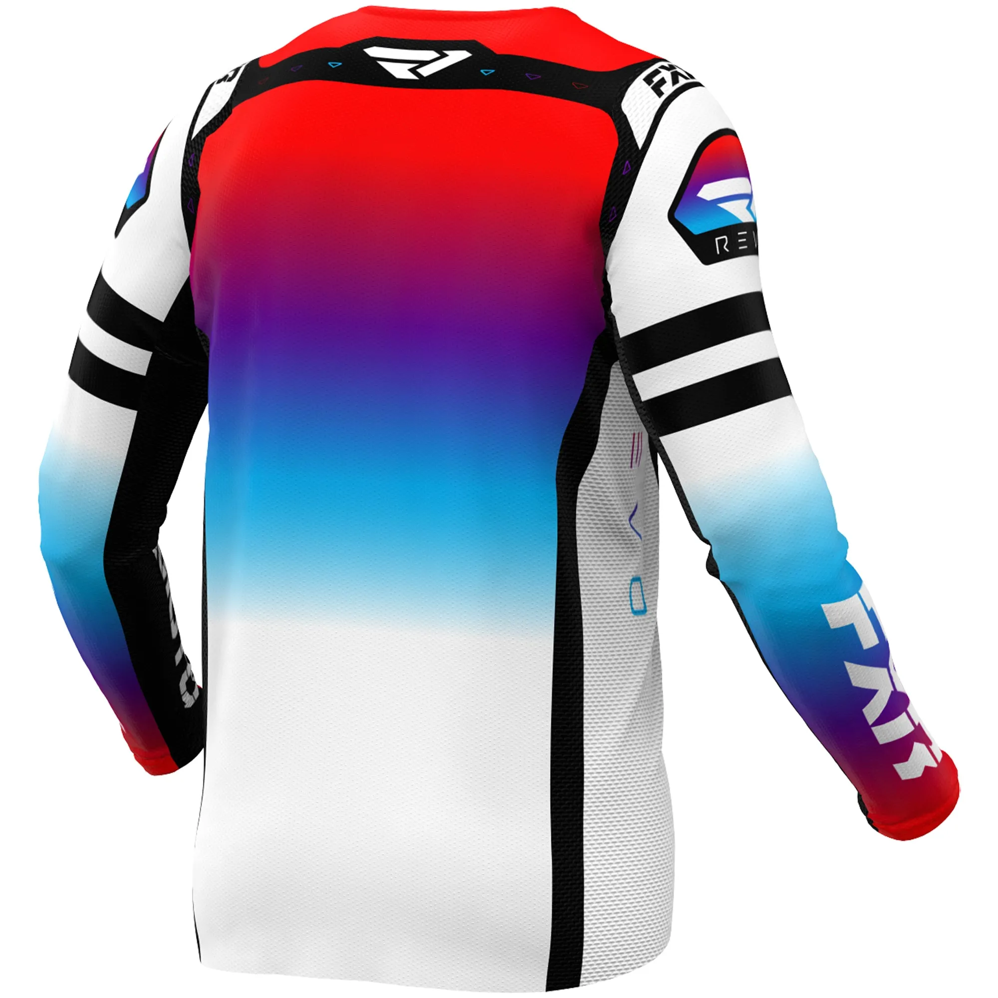 FXR  Revo Pro MX LE Jersey Lightweight Breathable Slim Fit Material Bomb Pop