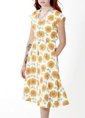Hepburn Dress In Park Life Floral