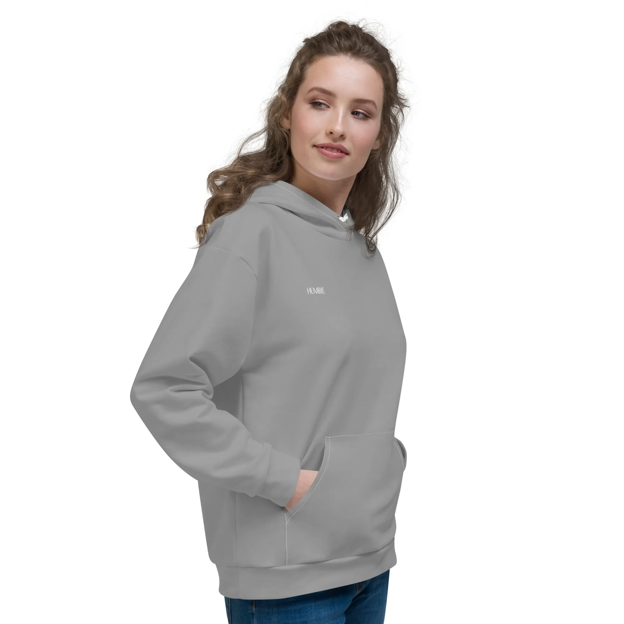Humble Sportswear™ Gray Relaxed Fit Hoodie