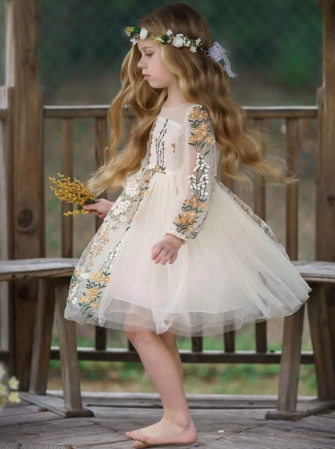 In Love With This Lace Flower Dress