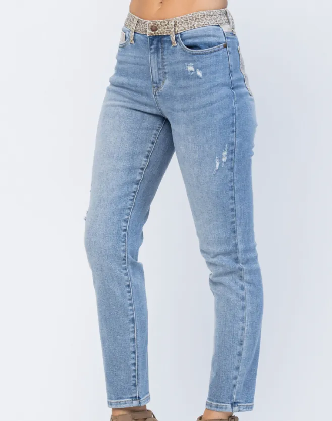 JUDY BLUE- LUCY SLIM FIT JEANS
