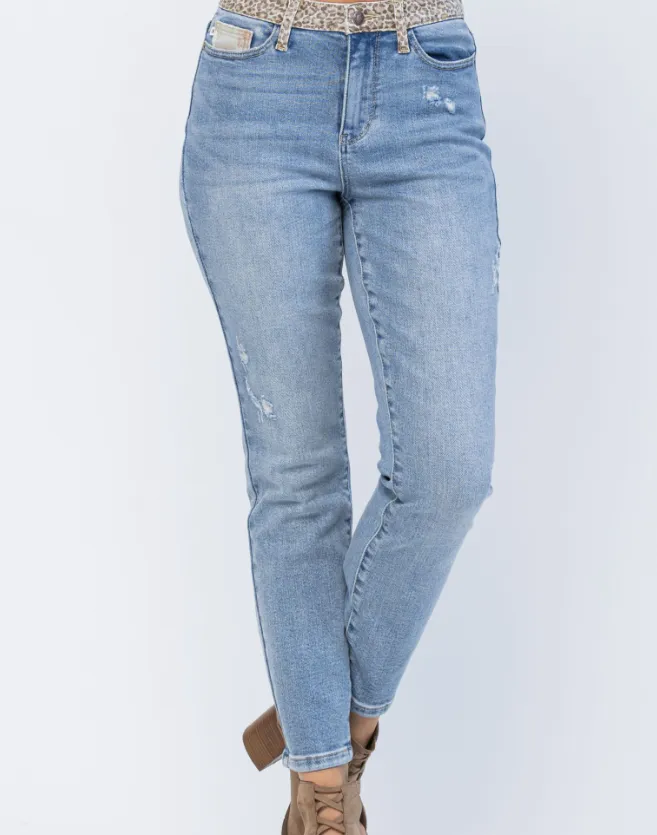 JUDY BLUE- LUCY SLIM FIT JEANS