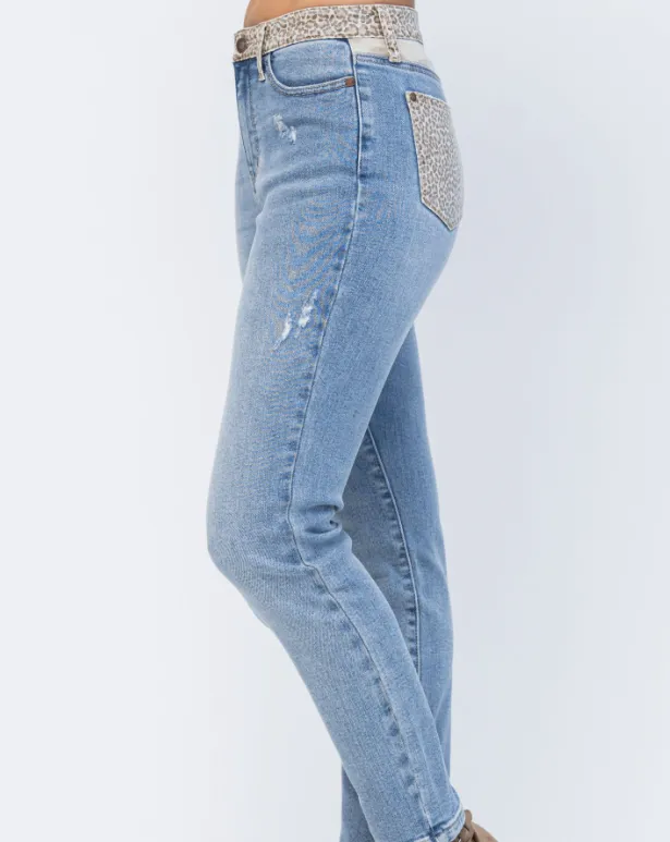 JUDY BLUE- LUCY SLIM FIT JEANS