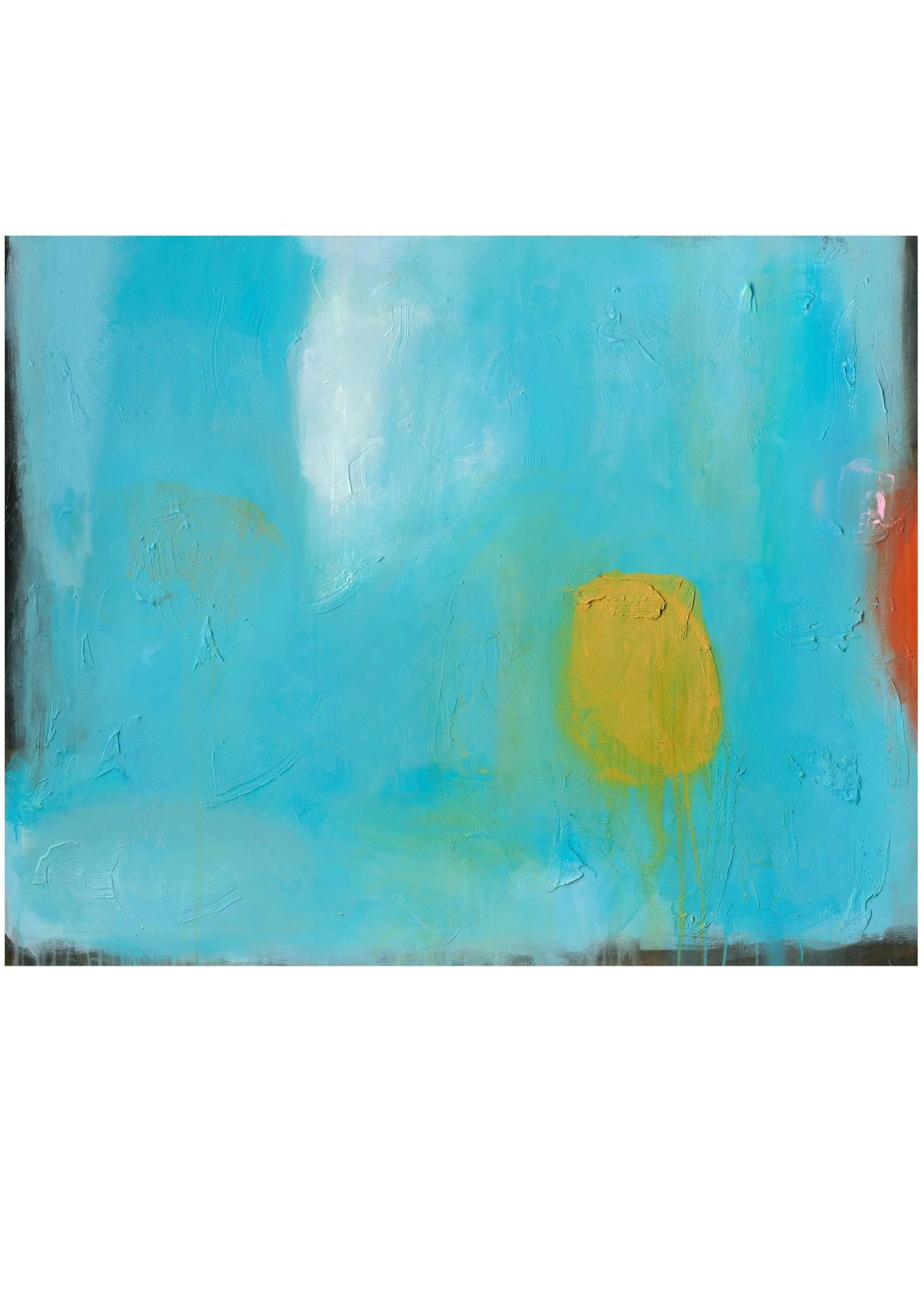 Large wall art, extra large print, Blue Acrylic canvas art Giclee of Original Wall Art, abstract wall art, large abstract art, CamiloMattis