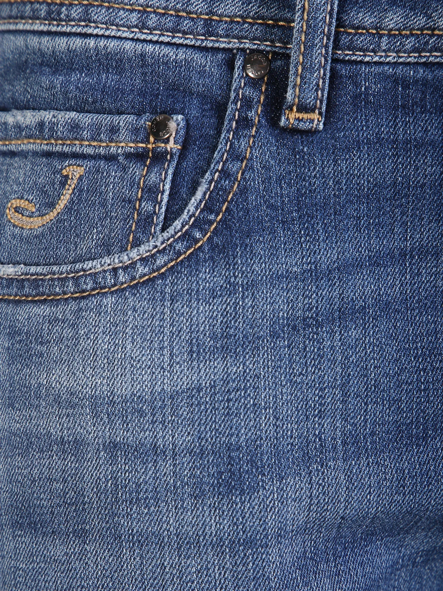Light blue straight leg jeans