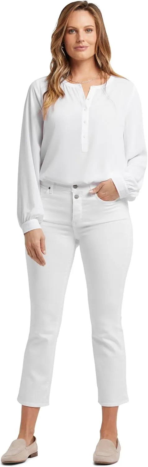 NYDJ Women's Marilyn Ankle Jeans With Slit