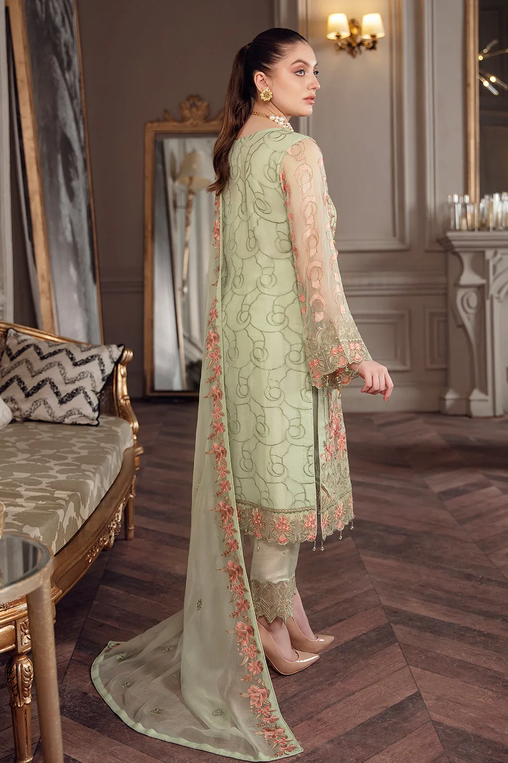 Ramsha Chevron Chiffon Collection Vol-5 – A-509