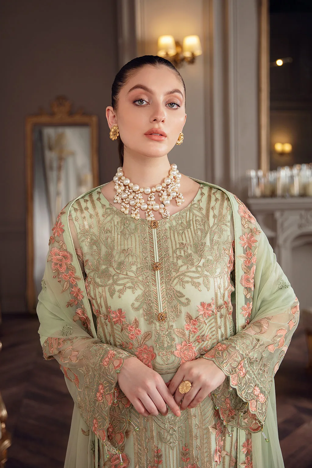 Ramsha Chevron Chiffon Collection Vol-5 – A-509
