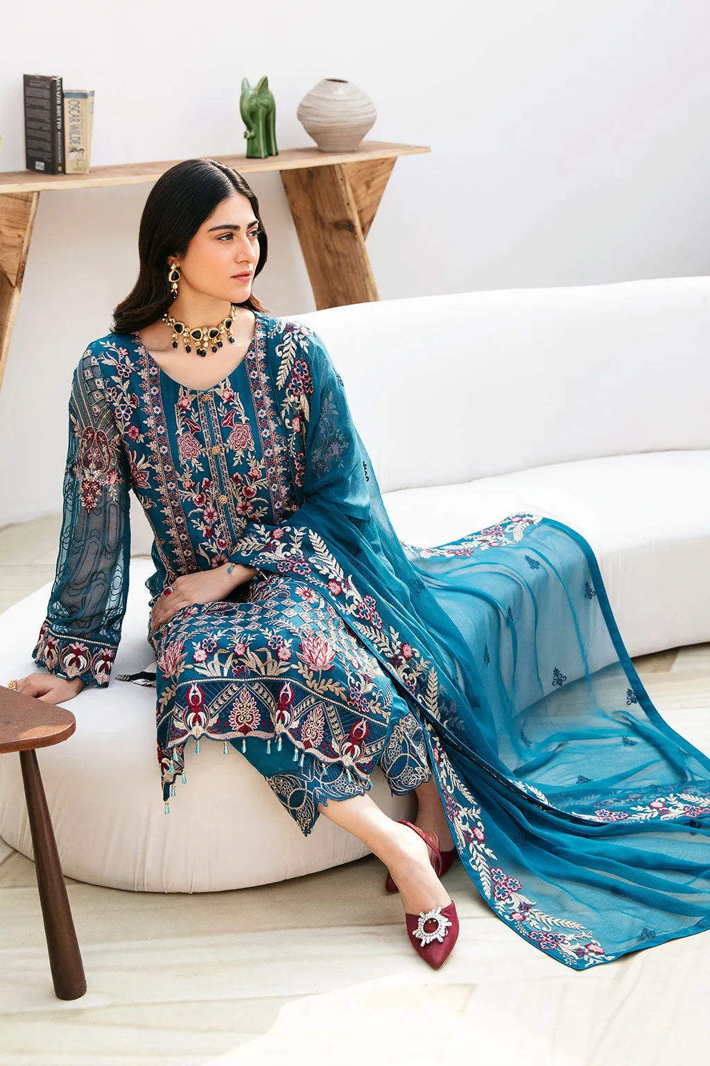 Ramsha Chevron Luxury Formals – A-811