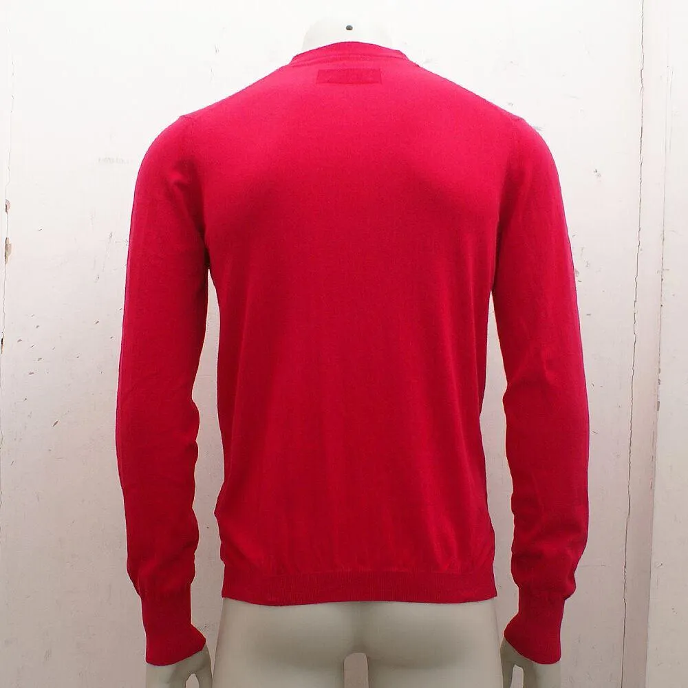 Red Slim Fit Cardigan
