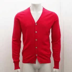 Red Slim Fit Cardigan