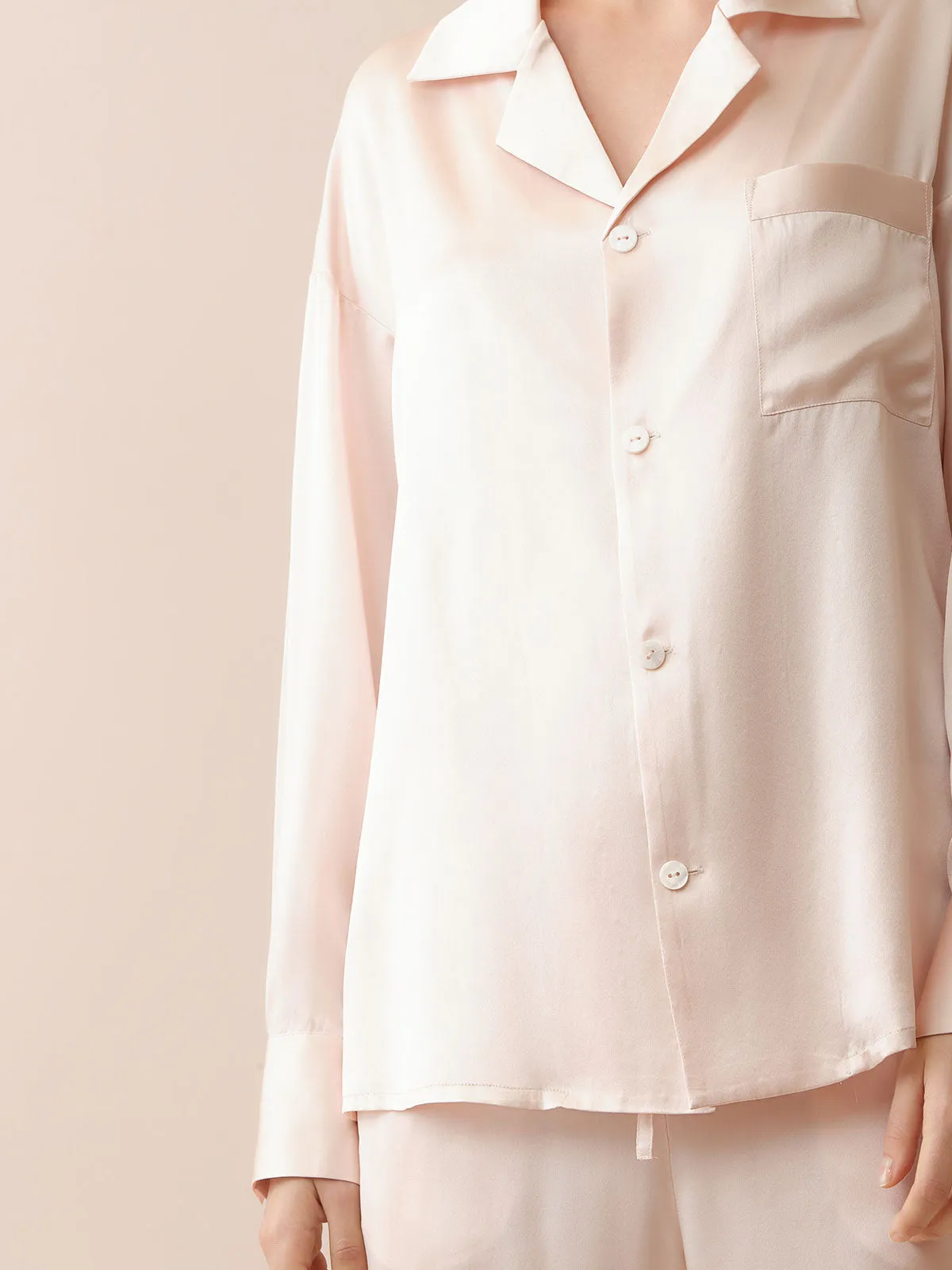 SILKINC Classic Long Sleeve Pajama Set