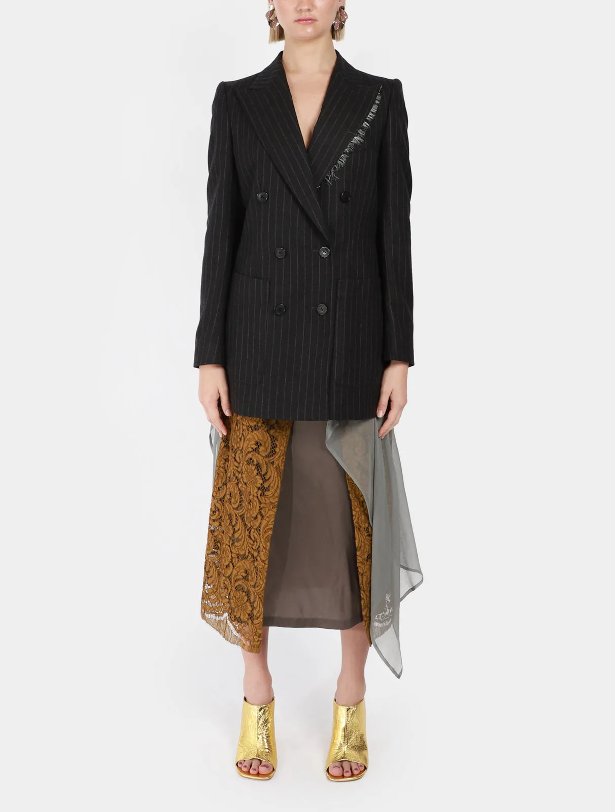 Sosta Lace Drape Skirt
