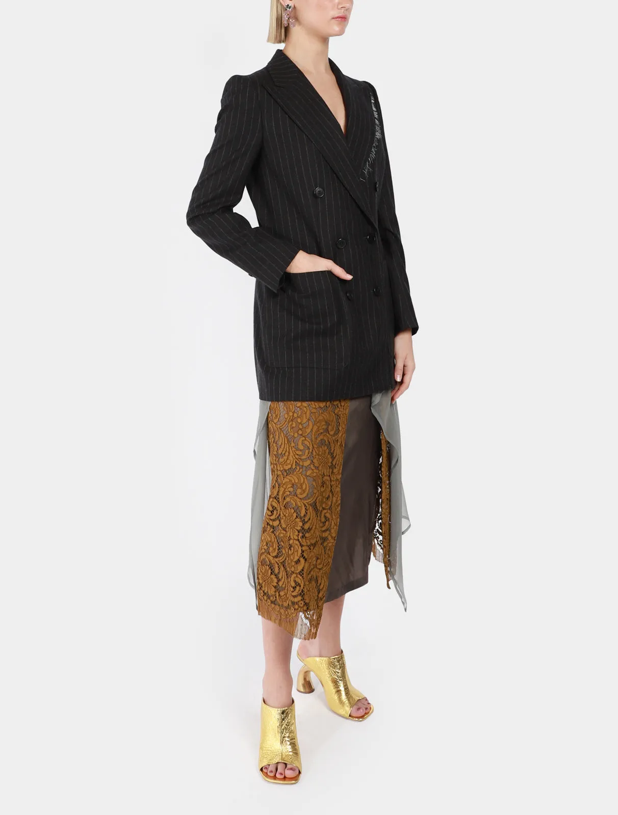Sosta Lace Drape Skirt