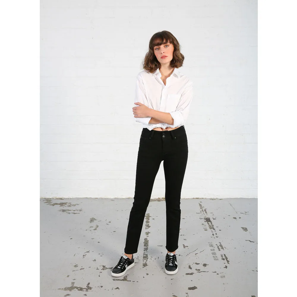 Stella Straight Jeans | Regular Leg (Black)