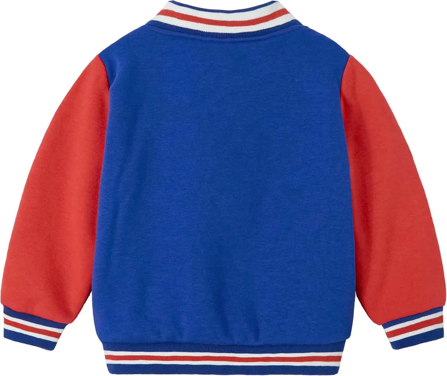 Volunboy Kids Baseball Jacket Varsity Letterman Coat Fall Winter Fleece Bomber Vintage Outerwear