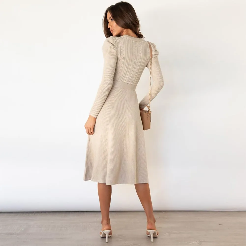 Women's Fall Dresses Long Sleeve Velvet Formal Maxi Dress with Belt Casual Cocktail Wedding Guest Party Long Dress